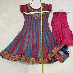 Indian 2 piece party suit.